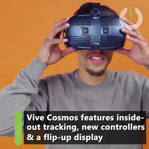 1.9K views · 14 reactions | The Vive Cosmos launches on October 3rd for $699. It's the latest VR headset from HTC with inside out tracking, new controllers, and their best resolution yet. It's poised to become their new flagship device! More details: https://uploadvr.com/vive-cosmos-699-ships-oct-3/ | UploadVR | Facebook