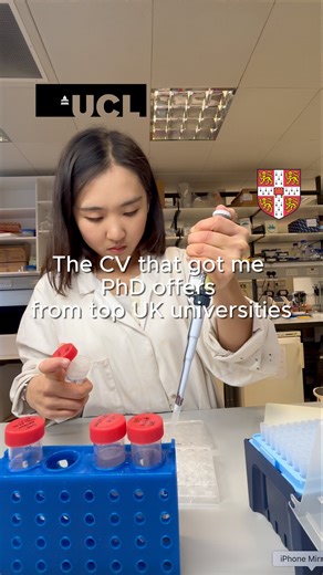Seoyoung Park | Cambridge PhD 👩‍🔬 | 8 PhD rejections → 3 PhD offers from Cambridge & UCL 🎓 This is exactly how I structured my academic CV for PhD applications - what to... | Instagram