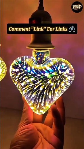 Infinity 3D Fireworks Bulb ✨💥 | #bulbs #shortsfeed #shorts