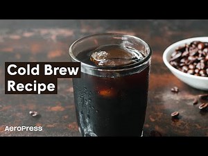 AeroPress Recipe: Cold Brewing with Joe Cline