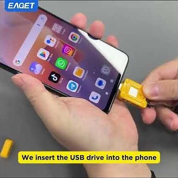 Eaget FU80 Product display + APP installation #eaget#FU80 #usb #tech #flashdrive