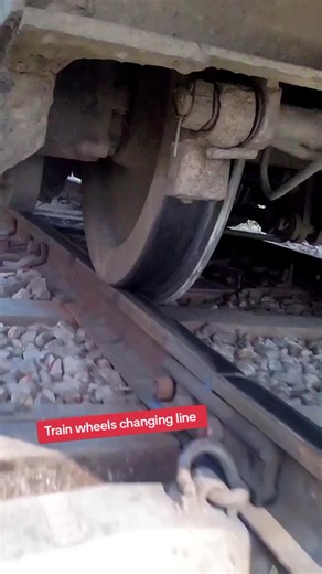 Train Wheels Changing Line: A Railway Experience