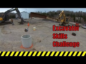 You-tuber excavator skills challenge Dirt Perfect Captain Kleeman Southerndirt 95 M&R Excavation