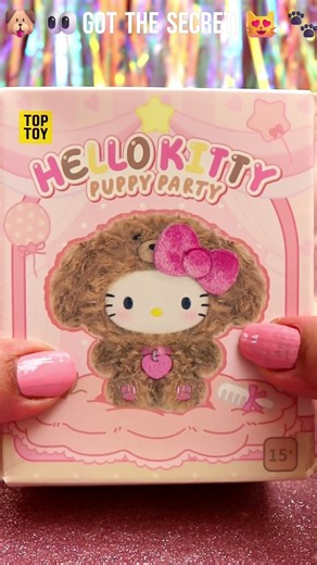 ASMR UNBOXING Hello Kitty Puppy Blind Box Review ❤️#shorts #asmr #hellokitty #trending #cute #fyp