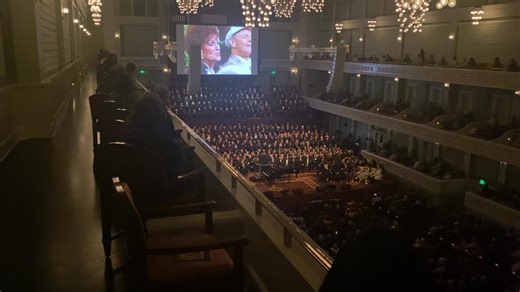 Enjoy Sandi Patty's We Shall Behold Him, performed with the 525-Voice Music City Celebration Choir at the Tribute to Sandi Patty last Sunday at the Schermerhorn Symphony Center in Nashville, Phil Barfoot - Conductor | Phil Barfoot