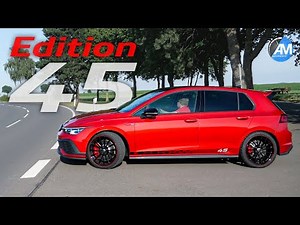 NEW! Golf 8 GTI Edition 45 | pure Akrapovic SOUND💥 | by Automann in 4K