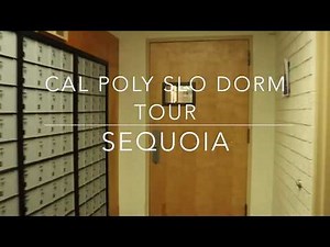 Cal Poly SLO Sequoia Red Brick Dorm Tour