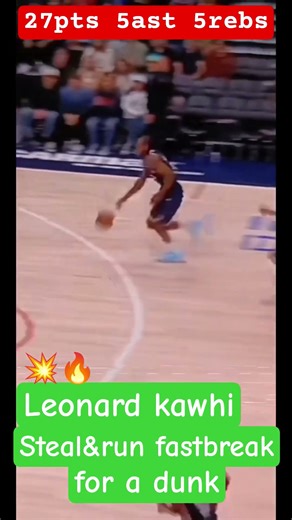 #kawhileonard #dunk #nbahighlights #clippers #nbaregularseason