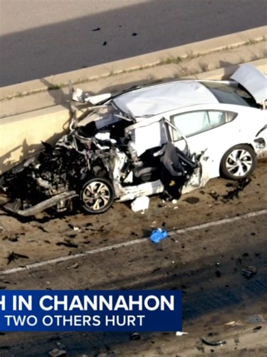 1 killed, 2 hurt in crash involving 2 semis off I-55 in south suburbs, police say #crash #truck