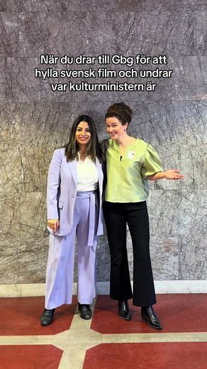 Tack för inbjudan @Göteborg Film Festival 🍿 Länge leve svensk film! @Amanda Lind