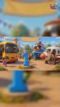 🚗 Wheels, Roads, Wings & Sky ✈️ | Transport Song for Kids | Cars, Buses, Boats & Planes | 3K Kidz