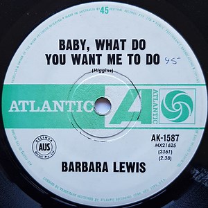 Barbara Lewis - Baby What Do You Want Me To Do / I Remember The Feeling