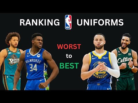 Ranking Every NBA UNIFORM From WORST to BEST!