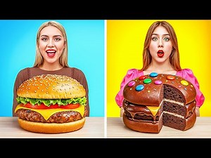 Chocolate vs Real Food Challenge! 🍫 Can You Handle the Sweet Twist? by 123 GO! FOOD