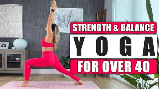 20-minute full-body yoga flow for strength & flexibility at home