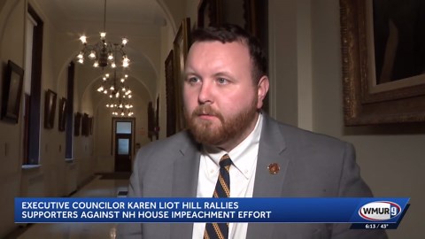 Liot Hill rallies supporters against impeachment inquiry