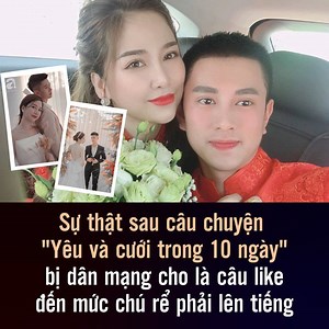 1M views · 34 reactions | Câu chuyện yêu 10 ngày rồi cưới của chú rể điển trai đã tạo "cơn sóng" bình luận trên các trang mạng. Anh chàng này viết rất ngắn gọn mà đọc xong ai cũng choáng váng: "Chuyện thật mà cứ như đùa, yêu và cưới trong 10 ngày. Ngày đầu tiên gặp em rồi đi xem phim. Ngày thứ 3 cầu hôn rồi ăn hỏi luôn. Và giờ chuẩn bị cưới đến nơi rồi". #Mutex #Tr #Ah | aFamily.vn | Facebook