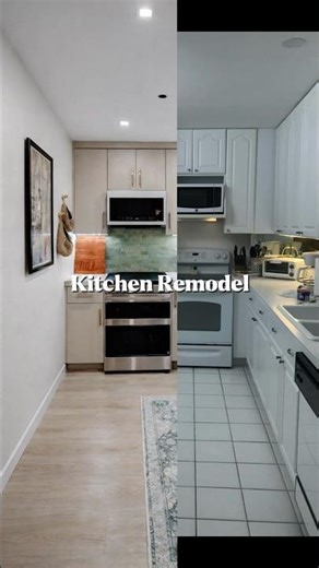 Before ➝ After | Kitchen Remodel ✨ by Aaron Skora Construction Inc.