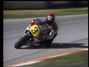 1987 San Marino 500cc Grand Prix Highlights