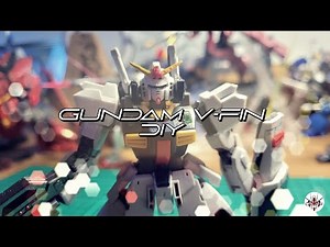 Gundam / Gunpla V Fin DIY Tutorial Video