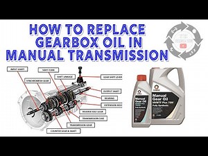 HOW TO CHANGE GEARBOX OIL IN A MANUAL CAR