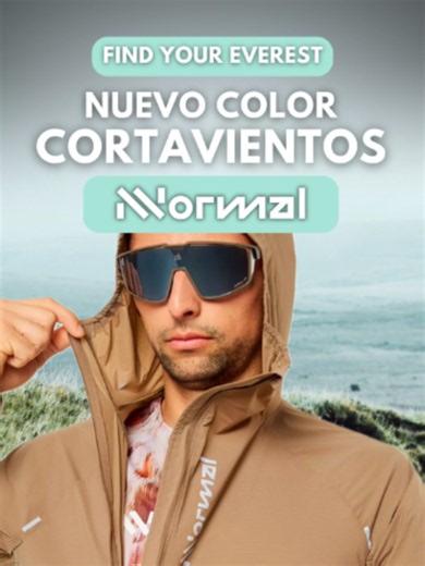 Nuevo color del cortavientos NNormal 🔥 Nuevo color del cortavientos que posiblemente sea el más vendido de todo Find Your Everest: el cortavientos de NNormal, ahora en un marroncito precioso, tanto en chico como en chica. Uno de nuestros favoritos de la tienda, con diferencia. Súper ligero, se compacta muchísimo (incluso en un bolsillo). 👉 El patrón/tejido Posiblemente el único cortavientos del mercado con este toque elástico justo. Eso se traduce en una comodidad brutal al mover los brazos. U