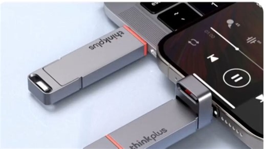 thinkplusThinkPlus联想128G移动固态u盘双接口USB32Typec高速传输大容量手机电脑办公u盘tu200pro
