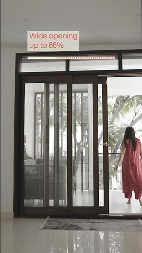 Kelveneers | Premium 3-Panel Sliding Door System – 10ft Height & Noise-Cancellation Built In