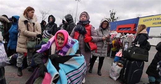 Humanitarian relief group helping Ukrainian refugees in Romania