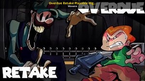 Overdue Retake Playable High Effort Mod for Friday Night Funkin' | FNF Mods