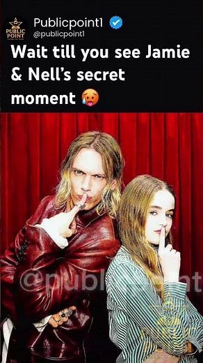 Jamie Campbell Bower & Nell Fisher Go Viral at Netflix Photo Booth #strangerthings