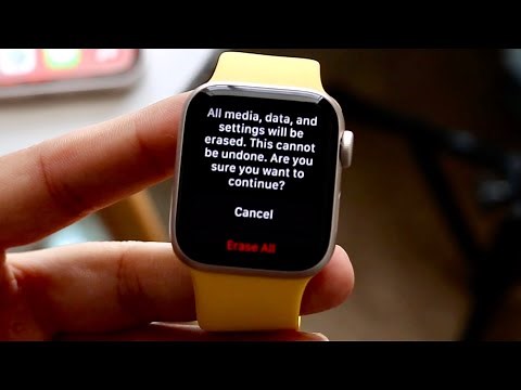 How To Unpair Apple Watch From iPhone!