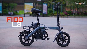 Awesome new foldable electric bike landing! The Fiido L3 features a 350W motor, a removable battery, and is capable of doing 130Km on a single charge! ⚡ Fiido L3⚡➡ https://bit.ly/3uclhcV | Banggood