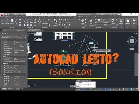 Autocad Lento (solucion 2020)