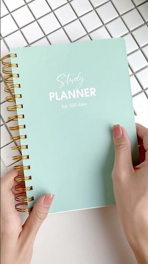 Lên Kế Hoạch Tập Trung Học Tập Với Klong Study Planner // Happy Hidari #Shorts