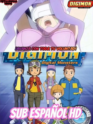 🔴 Video Completo en mi Canal Digimon Frontier Evolution Theme "With the Will" Sub español HD