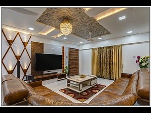 2000 sq.ft. Elegant design of 4 BHK, Designed by Kiran Paraswar at Pune.