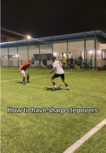 Mastering Sharp Stepover Moves in Football