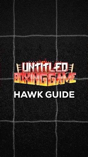 HOW TO ACTUALLY PLAY HAWK IN UNTITLED BOXING GAME! #untitledboxinggame #roblox #shorts