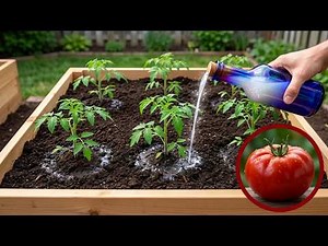 Just One Simple Baking Soda Mix... and Tomatoes Explode With Fruit! 🌱
