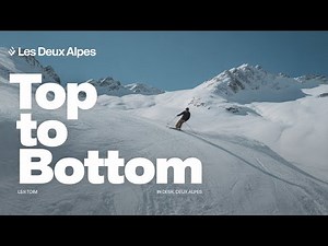 Skiing Adventure With Surprising Turns! Les deux alpes 3600 to 1300m