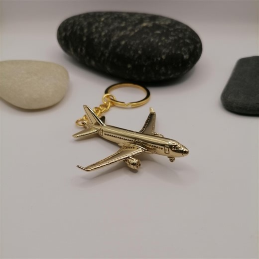 Airbus A-320 Brass Airplane Keyring, Pilot Gift - Etsy