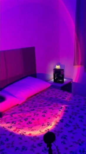 Luz multicolorida pôr do sol com controle #unboxing #led #luminaria #achadinhos