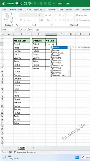 Excel Job Interview Questions‼️ Master 2 Unique Formulas ⚡️✅#excel