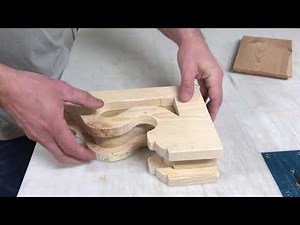 Building a Wood Corbel with Glue and Nailer