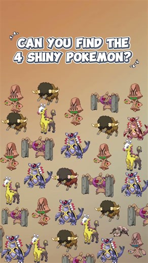 SHINY HUNT! CAN YOU FIND ALL THE SHINY POKEMON? #pokemongame #shinypokemon