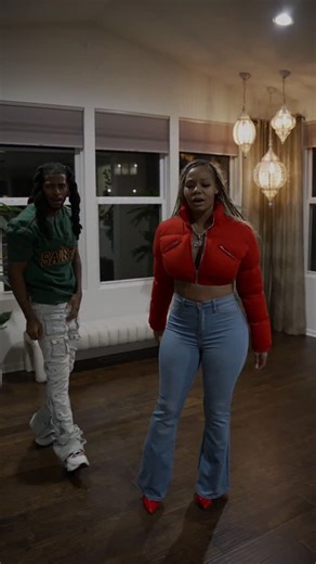 James Perkins on Instagram: "When y’all match energy ❤️💚 #couple"