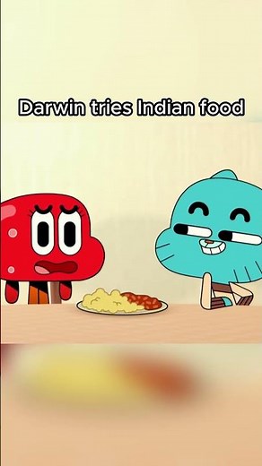 Darwin tries Indian food 🇮🇳