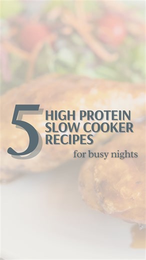 9.5K views · 278 reactions | Comment WEEK25 CP for 5 High-Protein Crockpot Dinners⁣ ⁣ Back-to-school week just got a whole lot easier! These crockpot meals are packed with protein, crazy simple to make, and basically cook themselves. ⁣ ⁣ Just set it, forget it, and come home to dinners your family will actually eat…while still supporting your weight loss goals!⁣ ⁣ Drop WEEK25CP in the comments and I’ll send all 5 recipes straight to you! | Holly Hillyer | Facebook