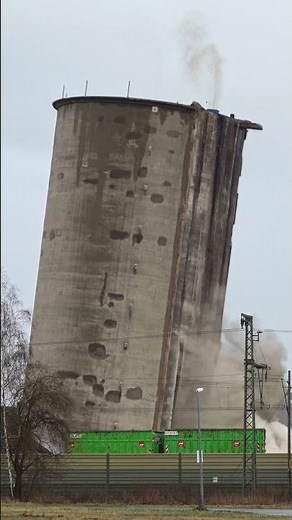 Explosive Silo Demolition